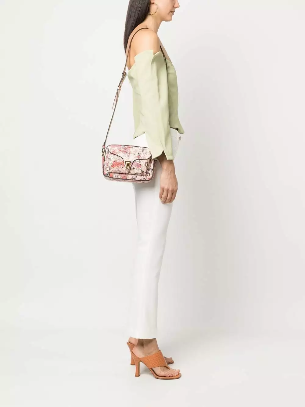 Donna Coccinelle Borsa A Tracolla A Fiori 3 Donna Coccinelle Borsa A Tracolla A Fiori - immagine 2