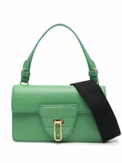 Donna Coccinelle Borsa A Tracolla Con Effetto Coccodrillo