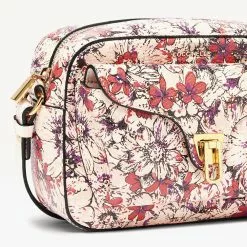 Coccinelle Beat Flower Print Multi Creamy Pink -Coccinelle Negozio Di Vendita E1N09150201 M23 3