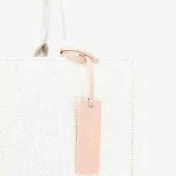 Coccinelle Never Without Bag Straw Mon Coconut Milk -Coccinelle Negozio Di Vendita E1NHN180201 N21 3