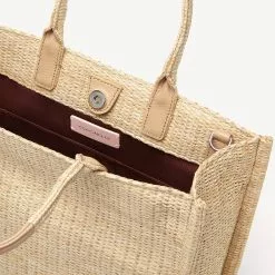 Coccinelle Never Without Bag Straw Mon Natural -Coccinelle Negozio Di Vendita E1NHN180201 N25 2