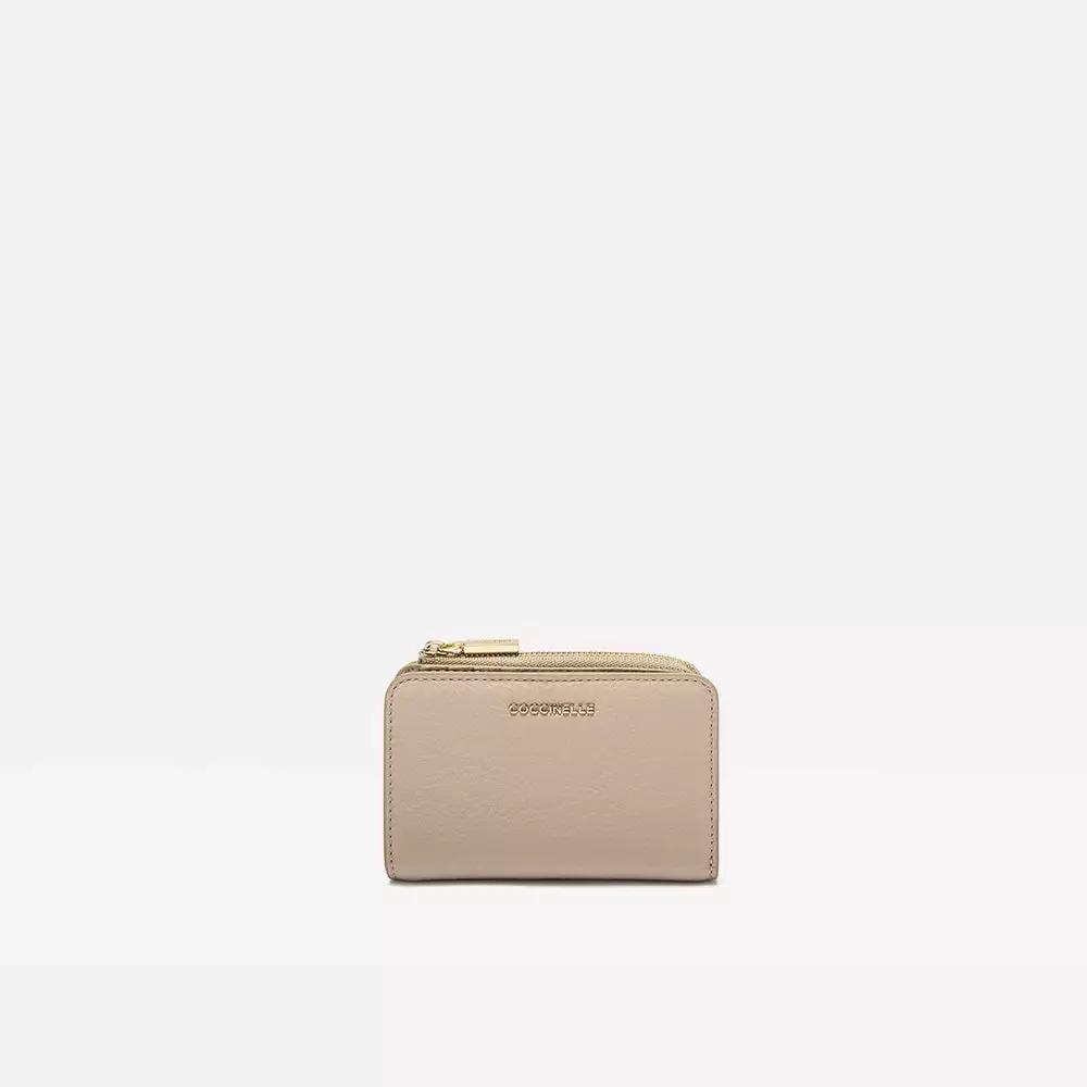 Coccinelle Portafoglio Metallic Soft Powder Pink 2 Coccinelle Portafoglio Metallic Soft Powder Pink