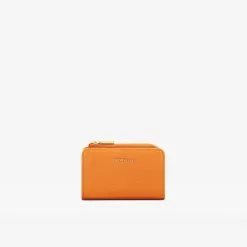 Coccinelle Portafoglio Metallic Soft Paprika